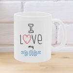 ilove my dad λευκό
