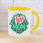 love mom yellow